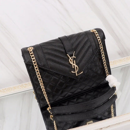 ESMEE - Envelope Chain Bag Black