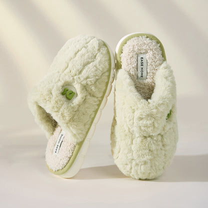 Thick-Soled, Non-Slip Fluffy House Shoes