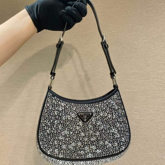 ESMEE - Cleo Small Shoulder Bag Crystal