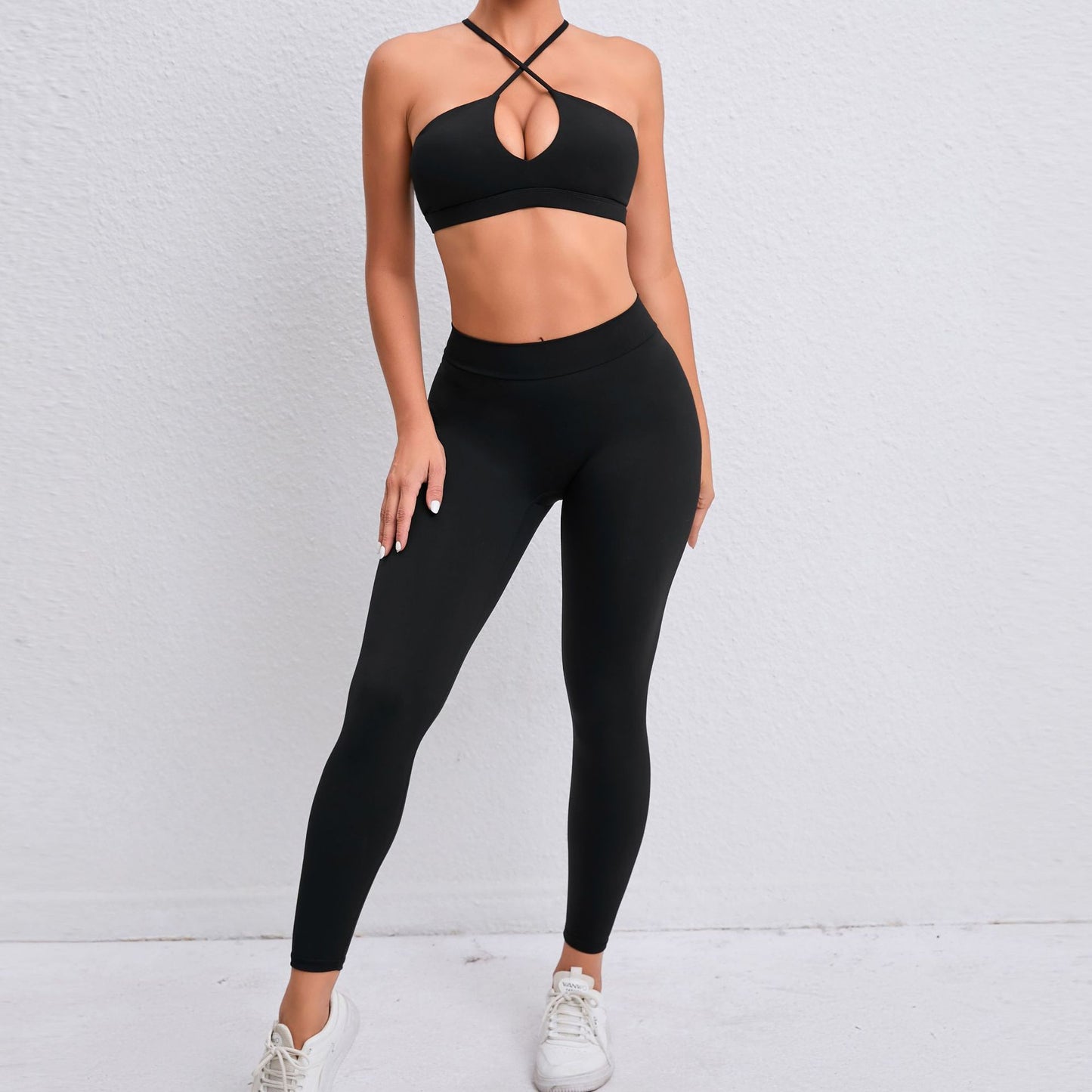 Fashion Cross Sports Body-Hugging Suit