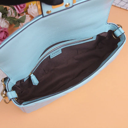 ESMEE - Baguette Nappa Shoulder Bag Sky Blue