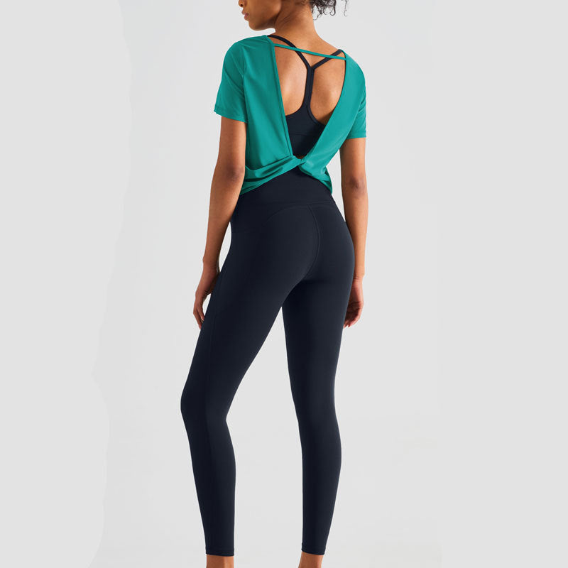 High-Waisted Yoga Pants with Butt-Lift Effect