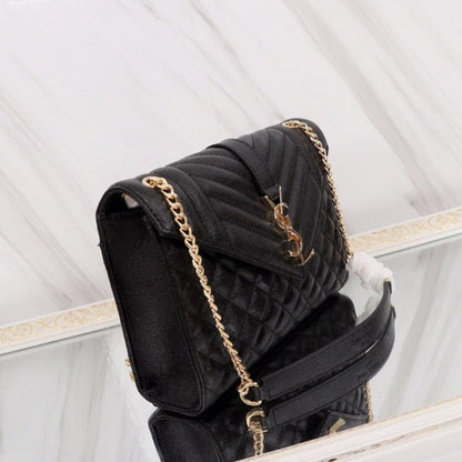 ESMEE - Envelope Chain Bag Black