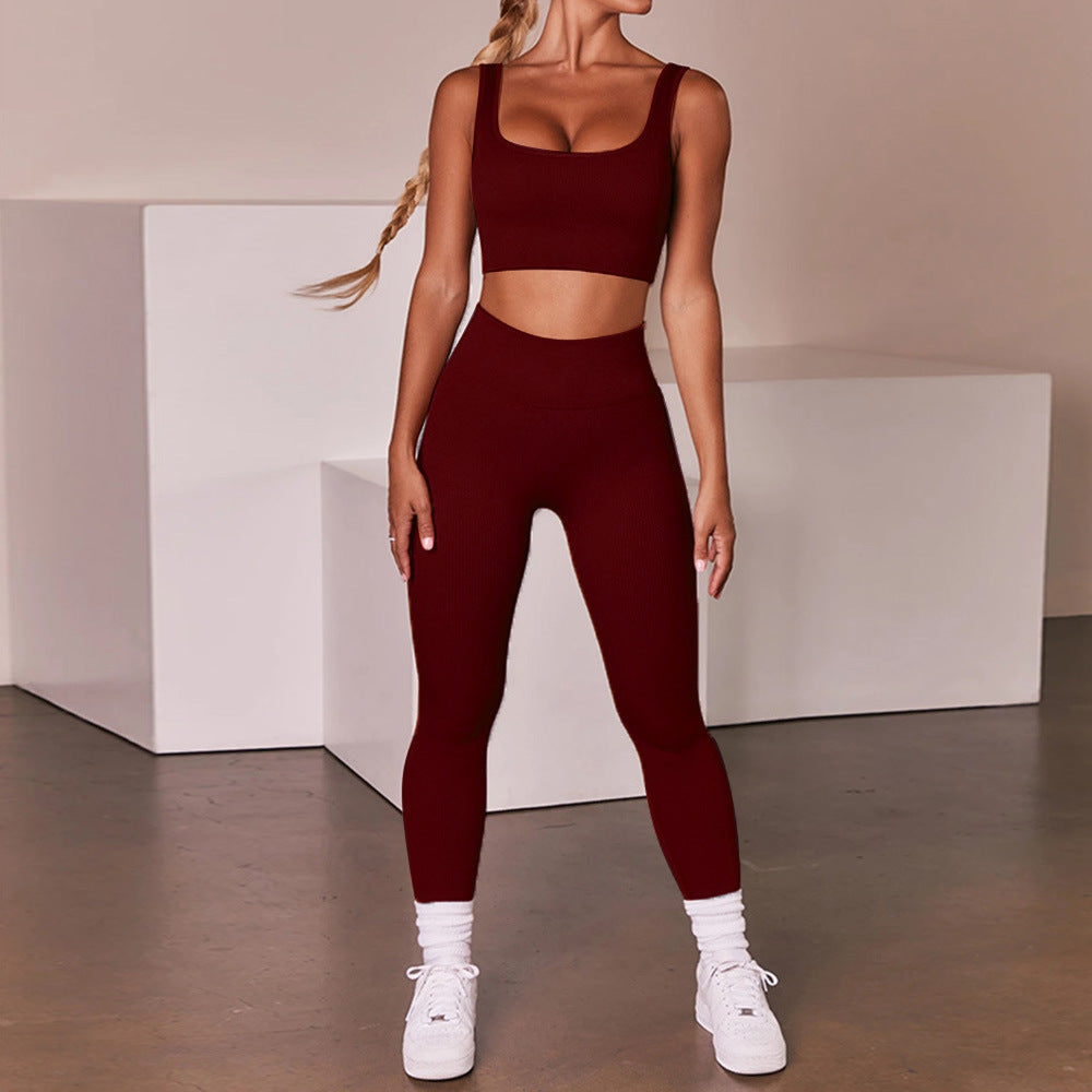 Quick Dry Tank Top & Trouser Set