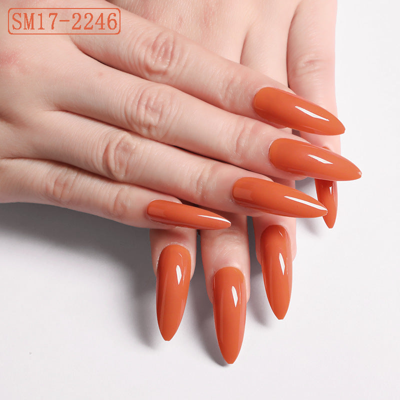 Long Pointed False Nails