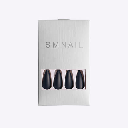 Matte Smudge False Nails