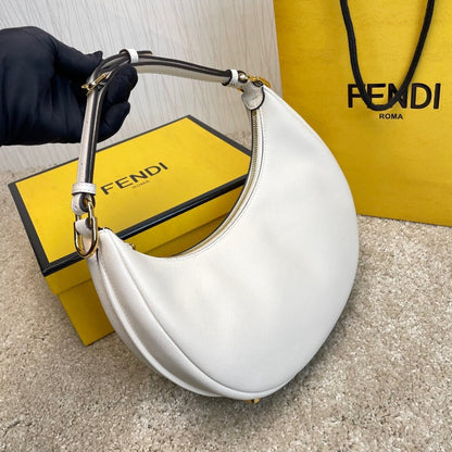 ESMEE - Fendigraphy Hobo Bag White