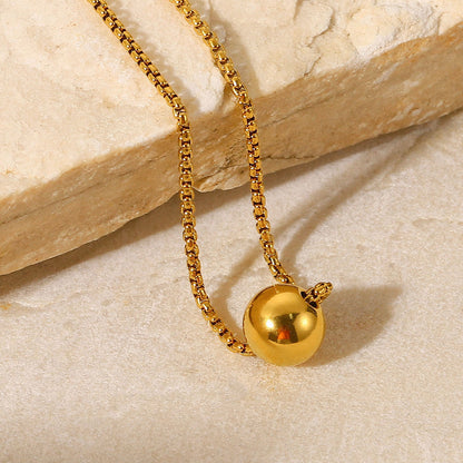 18K Gold Pull-Out Necklace for Women