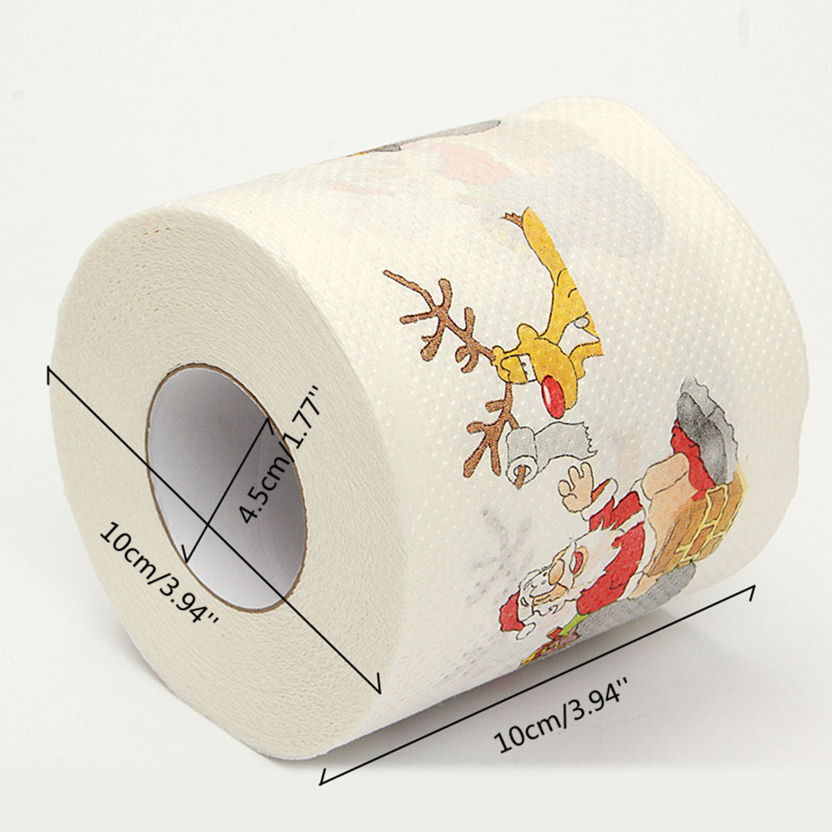 Christmas-Themed Toilet Paper