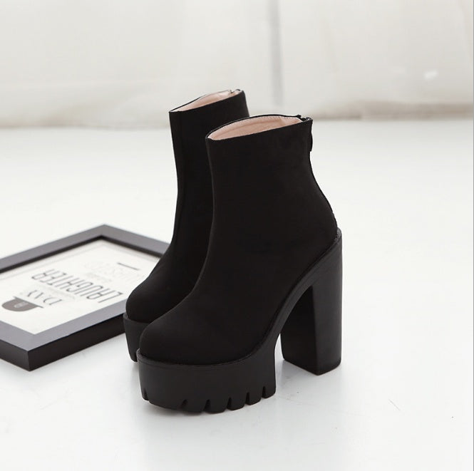 High Heel Ankle Boots