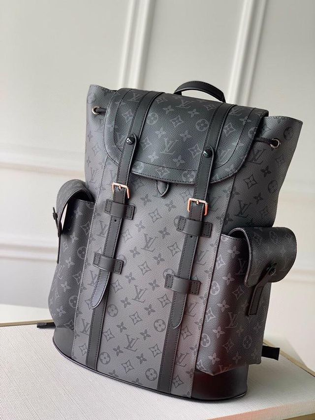 ESMEE - Black Mirror Monogram Backpack