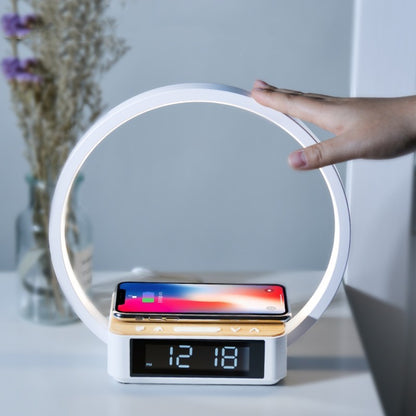 Bedside 3-in-1 Wireless Charger with Small Night Lamp