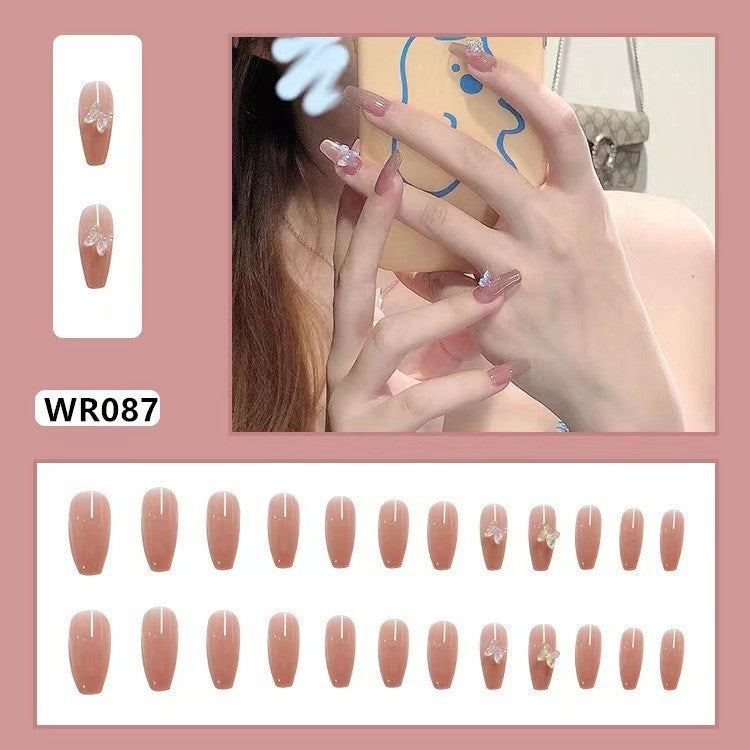 Detachable Short False Nails