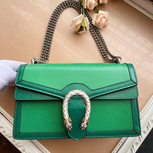 ESMEE - Dionysus Shoulder Bag Bright Green