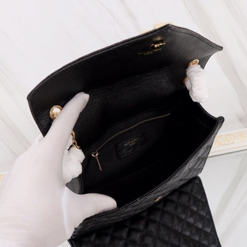 ESMEE - Envelope Chain Bag Black