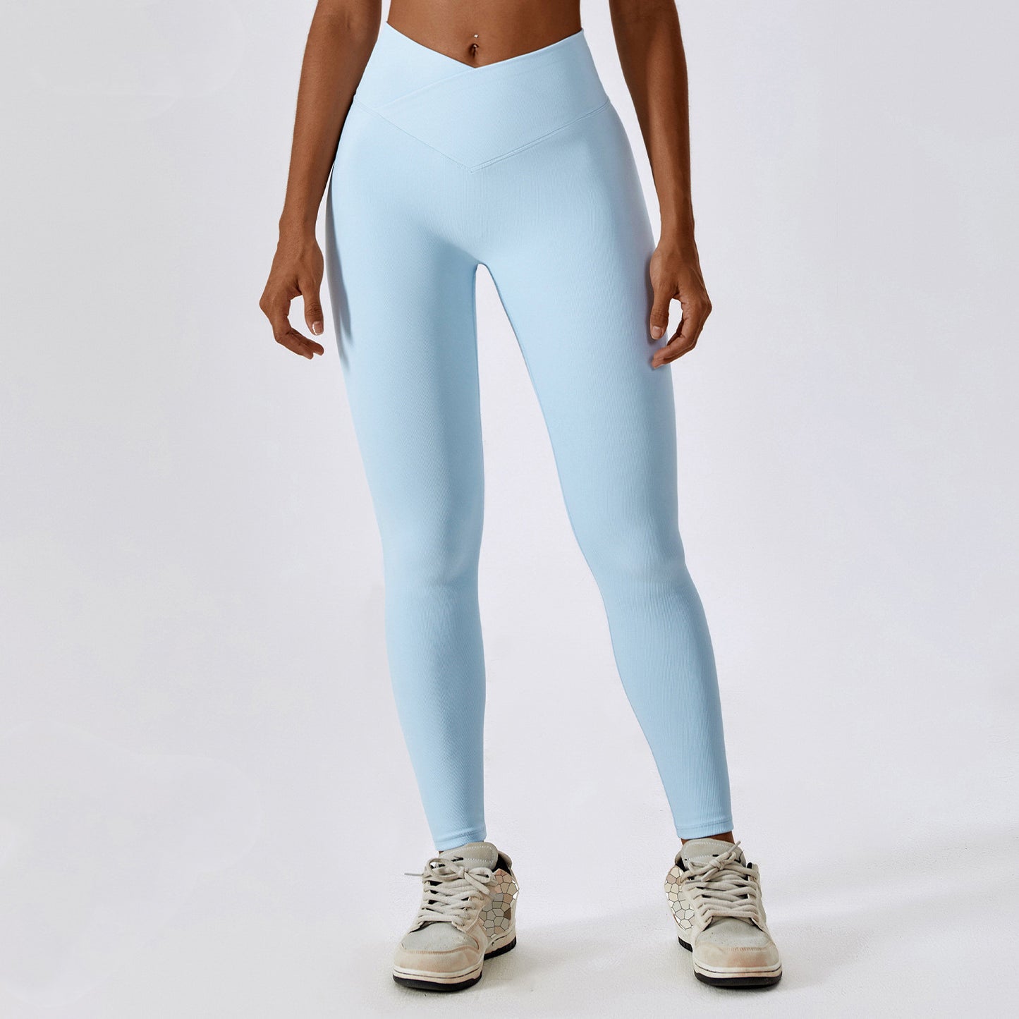 Cross High Waist Yoga Pants