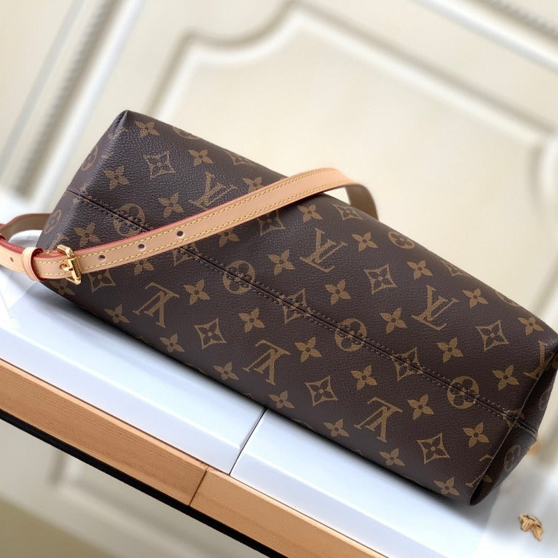 ESMEE - Boetie  Monogram Bag Brown