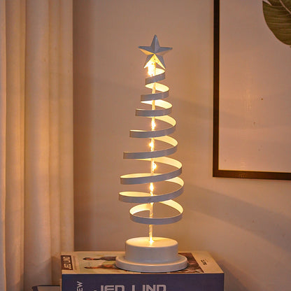 LED Christmas Tree Spiral Table Lamp