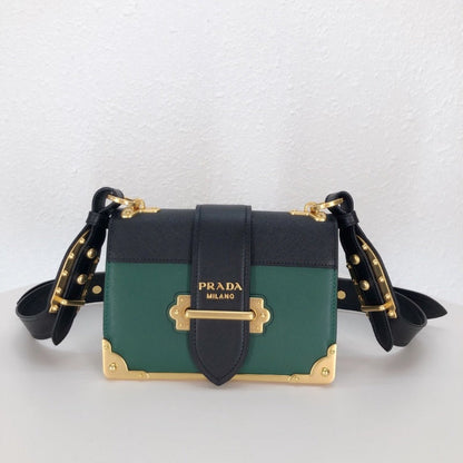 ESMEE - Cahier Leather Bag Green