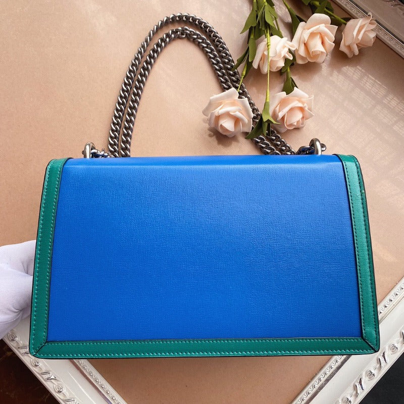 ESMEE - Dionysus Shoulder Bag Blue/Green