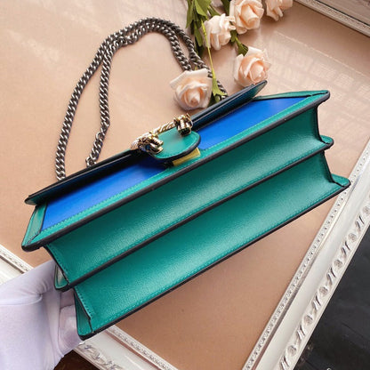 ESMEE - Dionysus Shoulder Bag Blue/Green