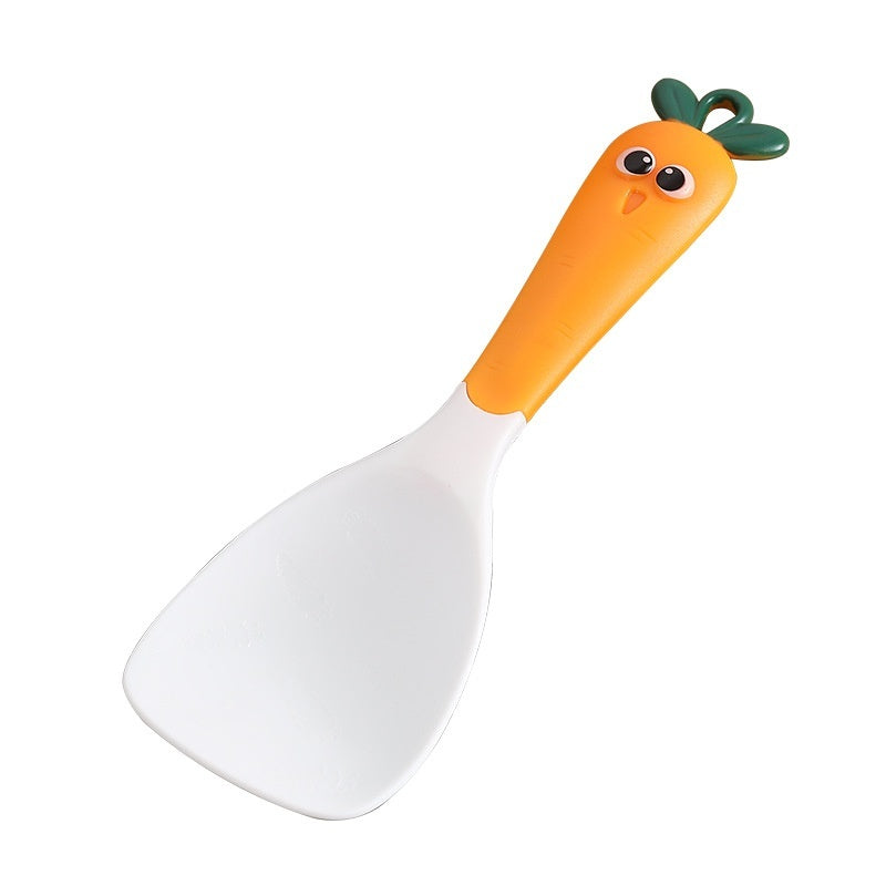 Carrot-Themed Kitchen Tool Set with Storage Hook