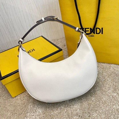 ESMEE - Fendigraphy Hobo Bag White