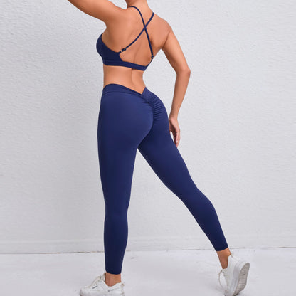 Fashion Cross Sports Body-Hugging Suit