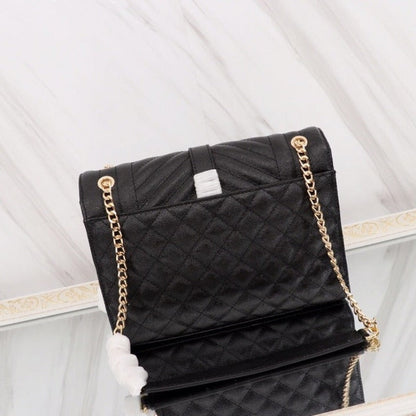 ESMEE - Envelope Chain Bag Black