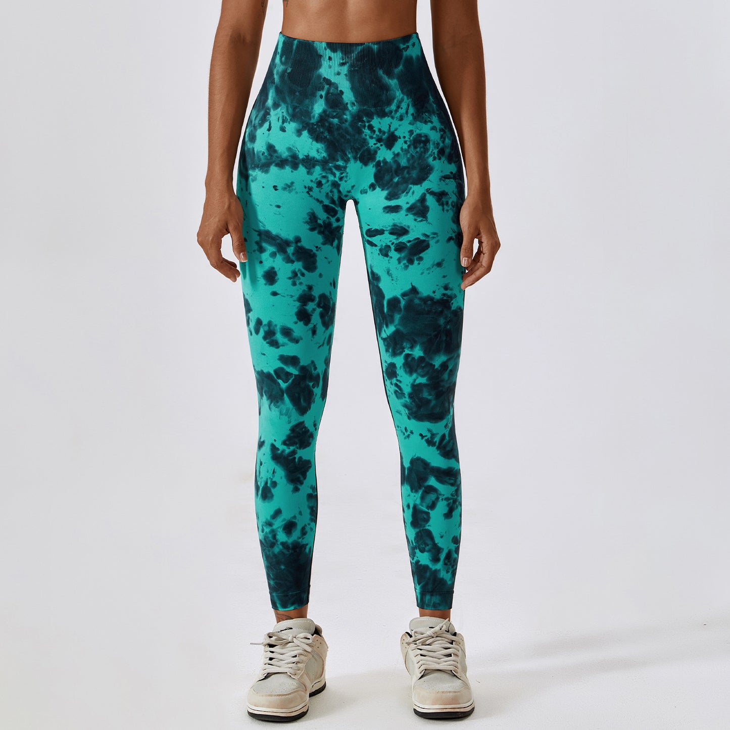 Tie Dye Seamless High Waist Yoga Pants