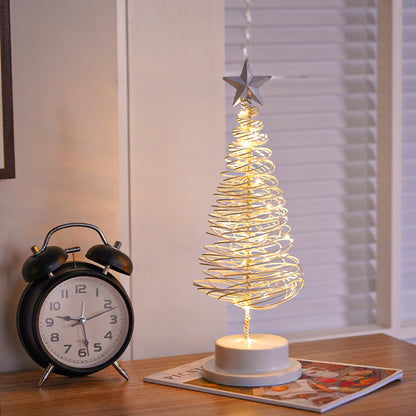 LED Christmas Tree Spiral Table Lamp