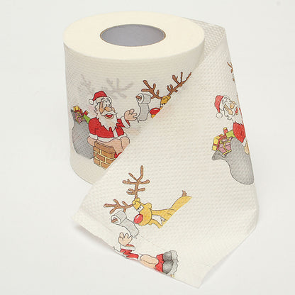 Christmas-Themed Toilet Paper