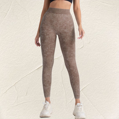 Peach Hip Seamless High Waist Yoga Pants