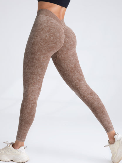 Peach Hip Seamless High Waist Yoga Pants