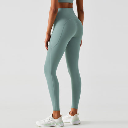 High-Waisted Yoga Pants with Butt-Lift Effect