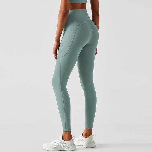 High-Waisted Yoga Pants with Butt-Lift Effect