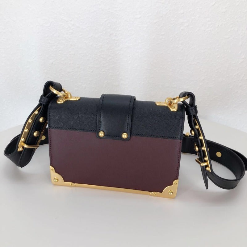 ESMEE - Cahier Leather Bag Marsala