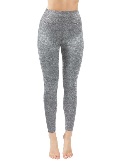 High Waist Fleece-Lined Padded Leggings