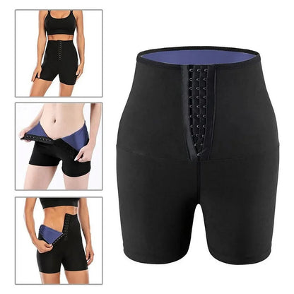 High Waist Sauna Shorts for Waist Shaping