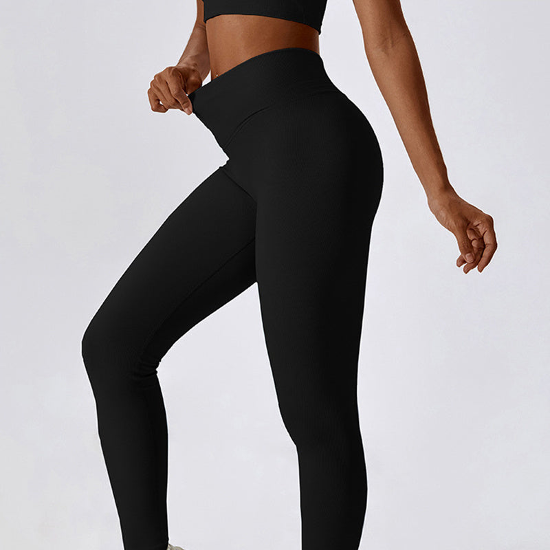 Cross High Waist Yoga Pants