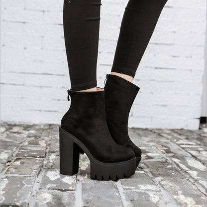 High Heel Ankle Boots