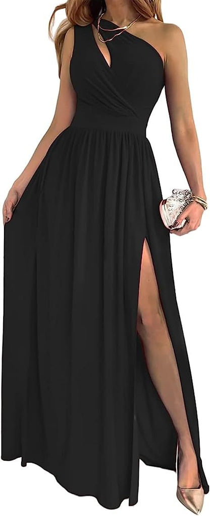 Cutout Sleeveless Elegant Maxi Dress