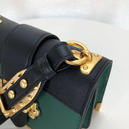 ESMEE - Cahier Leather Bag Green