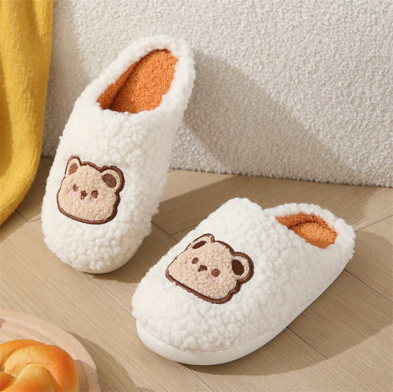 Cute Cartoon Bear Slippers