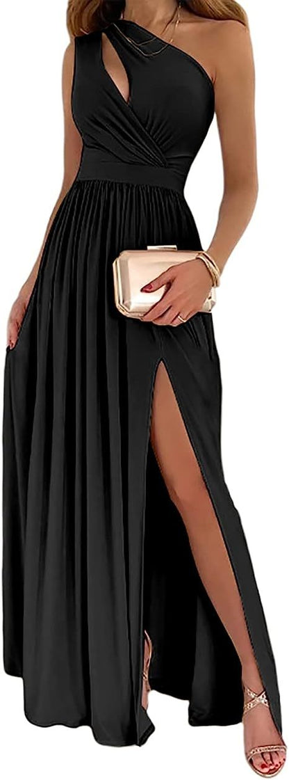 Cutout Sleeveless Elegant Maxi Dress