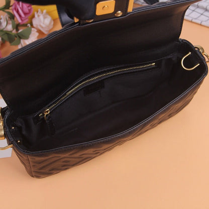 ESMEE - Baguette Nappa Shoulder Bag Black