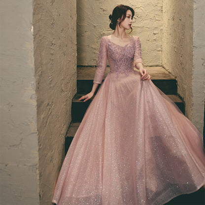 Banquet Temperament Elegant Evening Dress