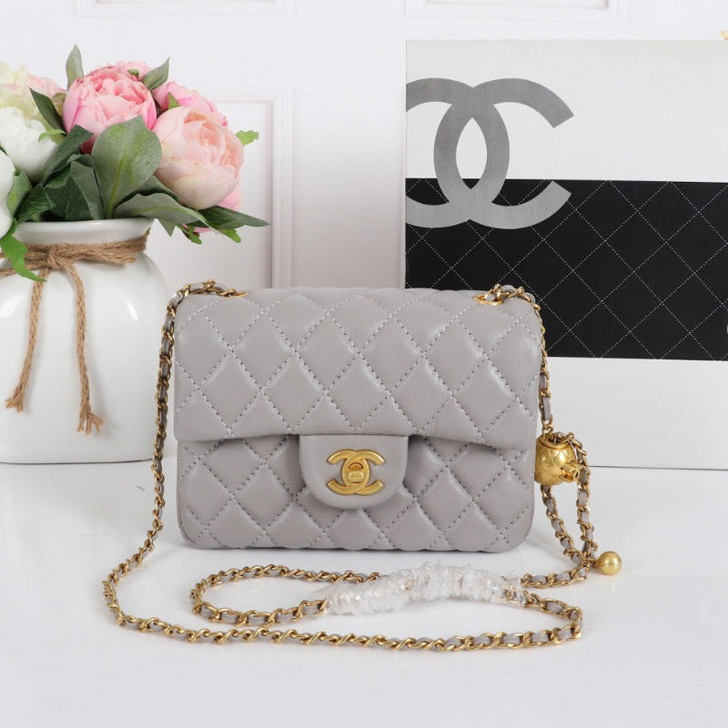 ESMEE - Classic Mini Flap Bag Grey