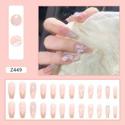 Detachable Short False Nails