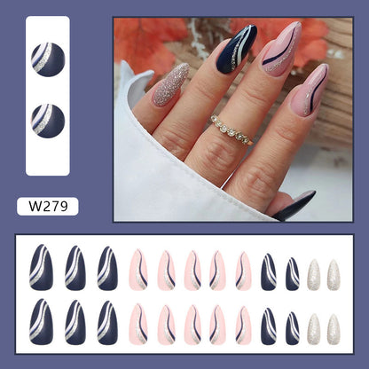 Women’s Fashion Personalized Striped Nails